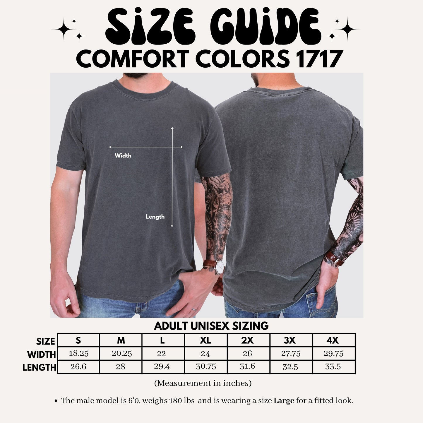 Live Love Color Unisex Garment-Dyed Heavyweight T-shirt - Heart